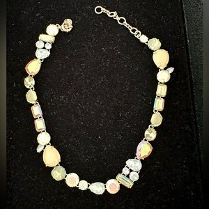 J Crew Gorgeous Mixed Stone Iridescent Necklace
